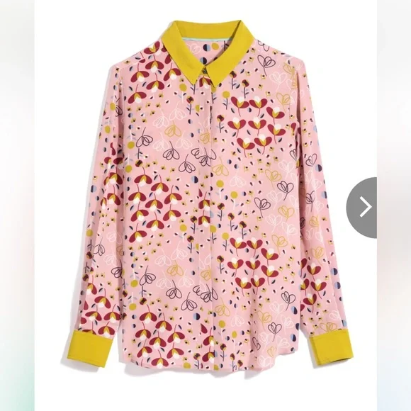 Boden 100 Percent Silk blouse - Picture 2 of 7